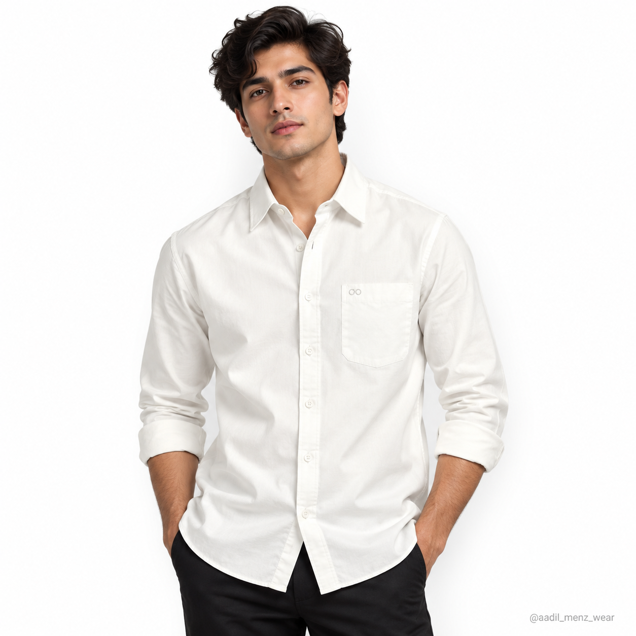 TFO Oxford Plain Mill Finish Shirt - White